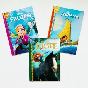 Set of 3 Disney Princess Books
